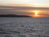 Calais Sonnenuntergang - Rückfahrt